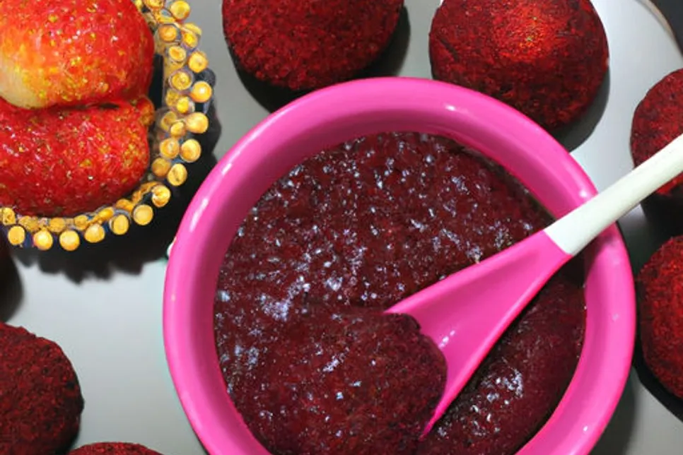 Brigadeiro de Frutas Vermelhas Low Carb