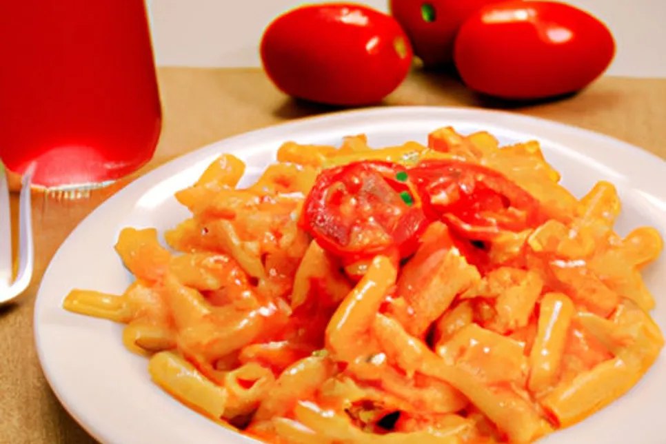 Macarronada com Tomates Cereja Low-Carb
