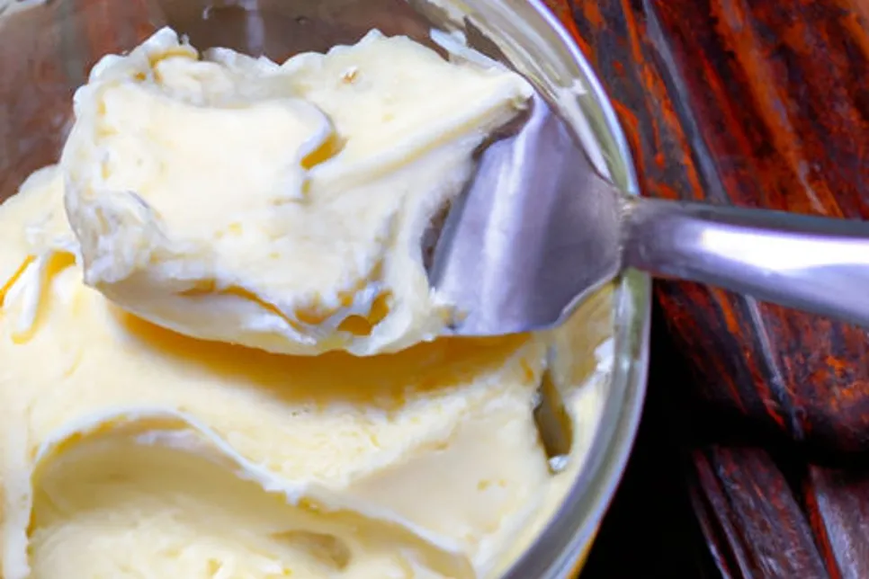 Manteiga caseira, feita em casa!