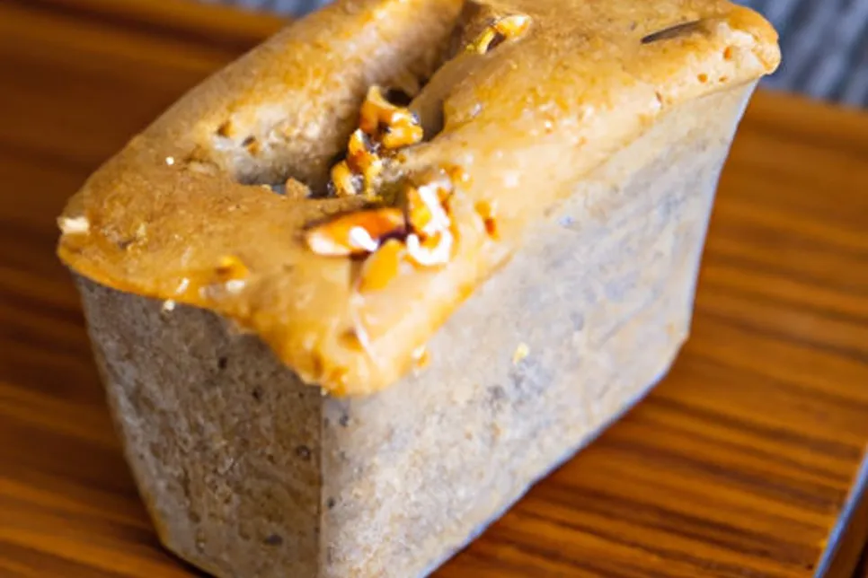 Pão de Amendoim Low Carb.