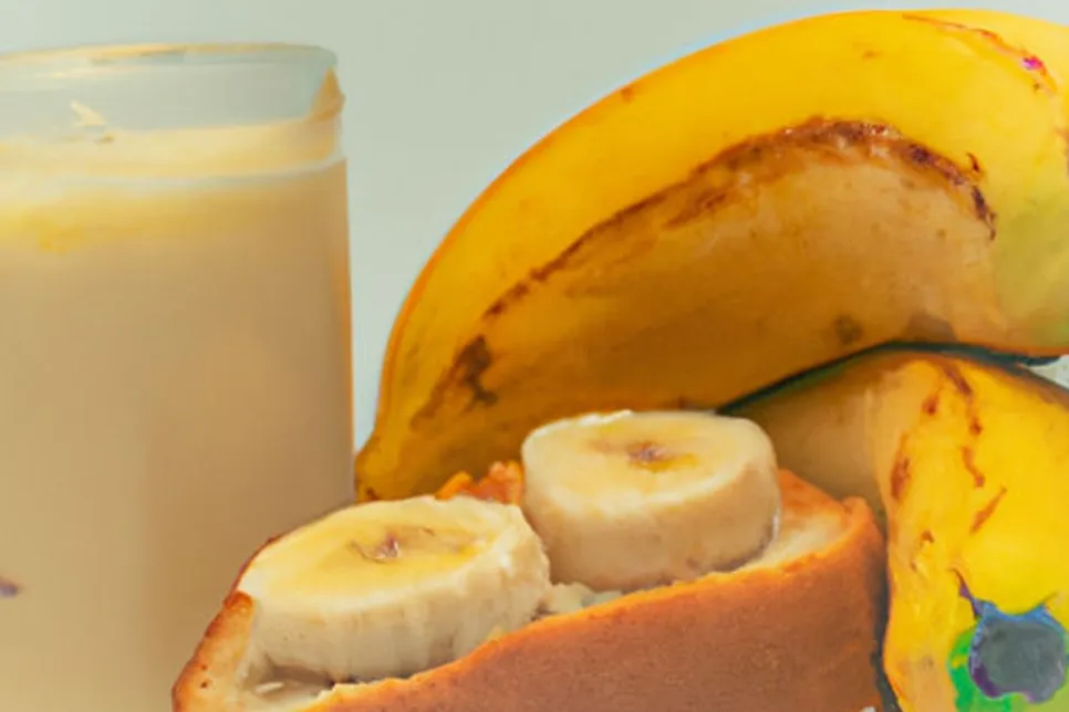 Pão de banana fit para manter o corpo saudável