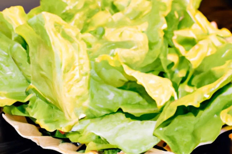 Salada simples de alface para quem quer se alimentar melhor