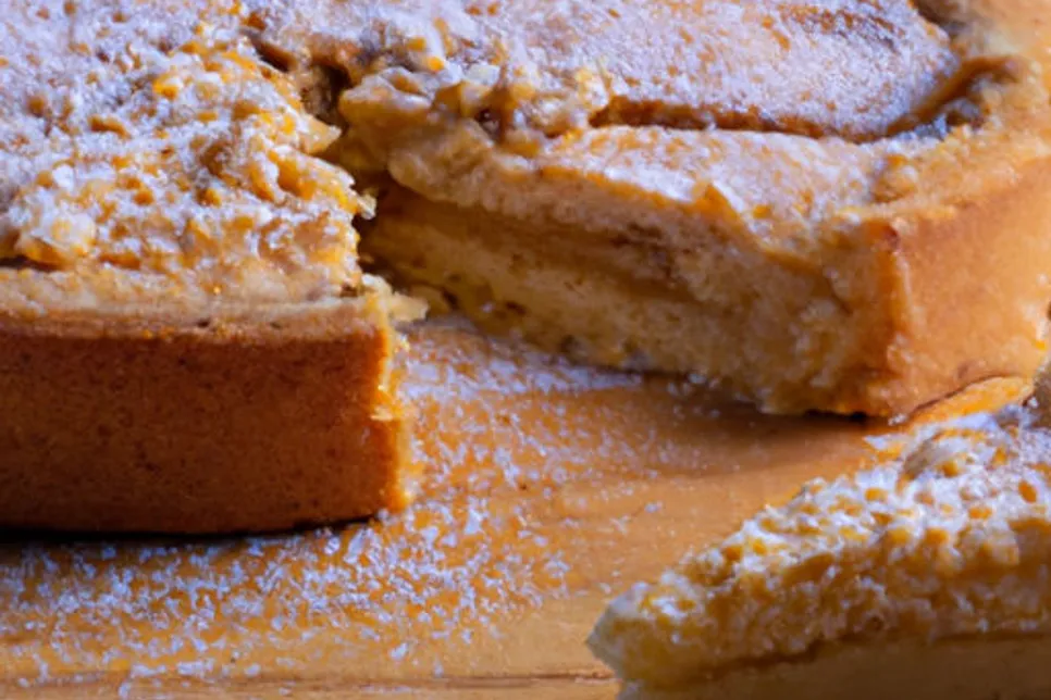 Torta Crocante e Saudável de Farinha Integral