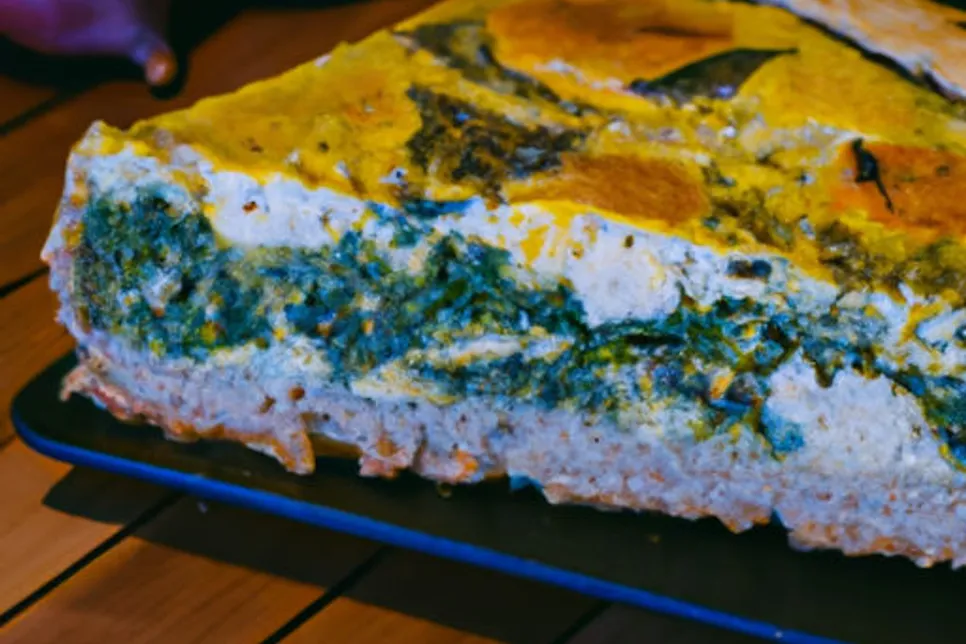 Torta de Espinafre Low-Carb: Um prato equilibrado e saudável