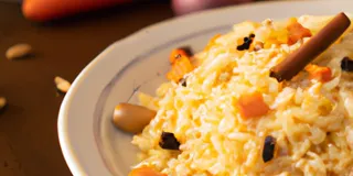 Receita Arroz com Amêndoas Low Carb