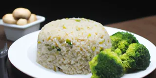 Receita Arroz Low Carb com Brocolis