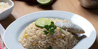 Receita Arroz com Sardinha Low Carb