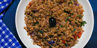 Receita Arroz Integral Low Carb com Legumes