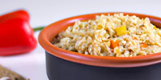 Receita Arroz Integral de Forno 3 - Uma Delícia Saudável