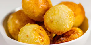 Receita Batata Bolinha Assada Deliciosa