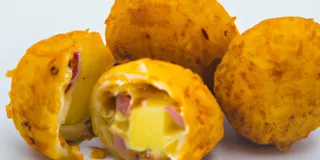 Receita Bolinho de Batata com Queijo Low Carb