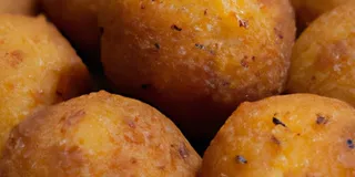 Receita Bolinho de Batata Doce com Carne Moida - Delícia do Almoço