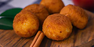 Receita Bolinho de maçã com baixo teor de carboidratos