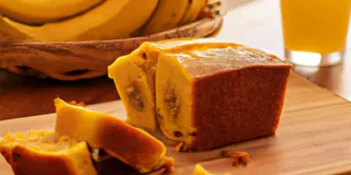 Receita Bolo de banana fit de liquidificador