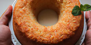 Receita Bolo de cenoura low carb fofinho