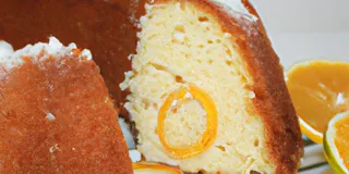 Receita Bolo de Coco e Laranja da Daiana - Low Carb