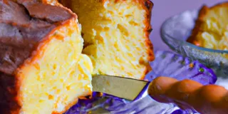 Receita Bolo de Iogurte de Kefir Low Carb