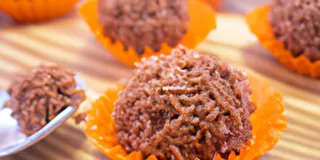 Receita Brigadeiro de Batata Doce Fit