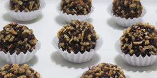 Receita Brigadeiro de Pasta de Amendoim Low-Carb