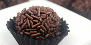 Receita Brigadeiro fit sem leite em pó