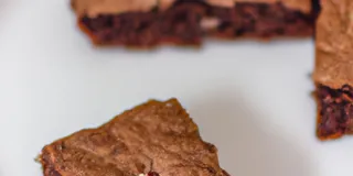 Receita Brownie de Aveia