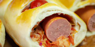 Receita Cachorro-quente de forno low carb