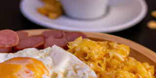 Receita Café da Manhã Low-Carb com Ovo