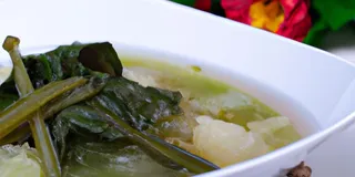 Receita Caldo Verde de Couve-Flor Low Carb