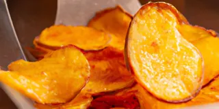 Receita Chips de batata doce na airfryer