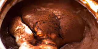 Receita Chocolate quente cremoso com creme de leite low carb