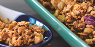 Receita Granola Salgada Low Carb