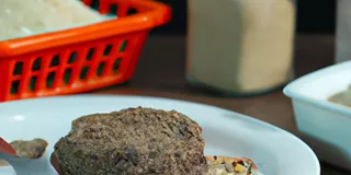 Receita Hamburguer Caseiro de Aveia Low Carb