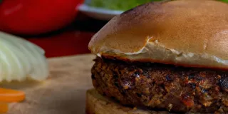 Receita Hamburguer de Lentilha Low Carb