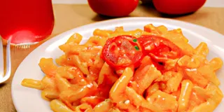 Receita Macarronada com Tomates Cereja Low-Carb