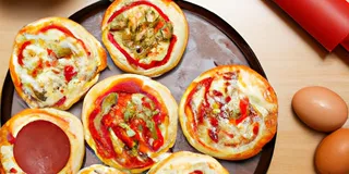 Receita Mini Pizza de Abobrinha Low Carb