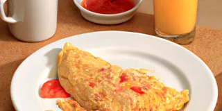 Receita Omelete de Aveia Low Carb