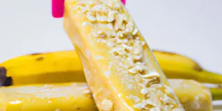 Receita Picolé de Banana com Pasta de Amendoim Fitness