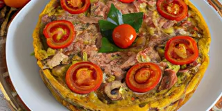 Receita Pizza de Frigideira Low Carb