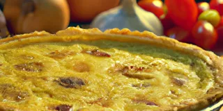 Receita Quiche de Alho Poró Light