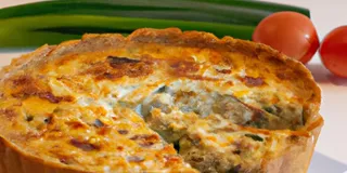 Receita Quiche de Frango Low Carb