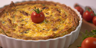 Receita Quiche Low Carb de Frango