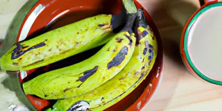 Receita Biomassa de banana verde crocante e fácil de preparar