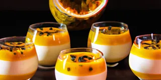 Receita Mousse de Maracujá com a Fruta