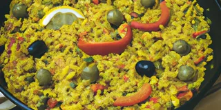 Receita Receita Low Carb de Paella Vegetariana