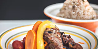 Receita Salgado Fit de Frango com Legumes