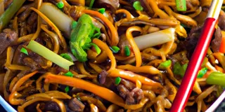 Receita Yakissoba Tradicional Low Carb