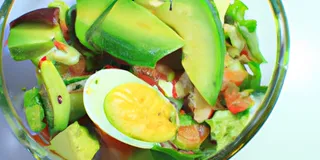 Receita Salada refrescante de abacate low carb