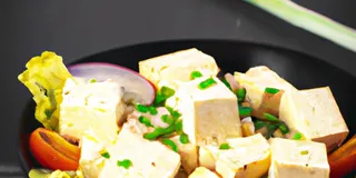 Receita Salada de Tofu Deliciosa e Low Carb