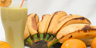 Receita Suco de banana com laranja refrescante