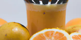 Receita Suco refrescante de manga com laranja
